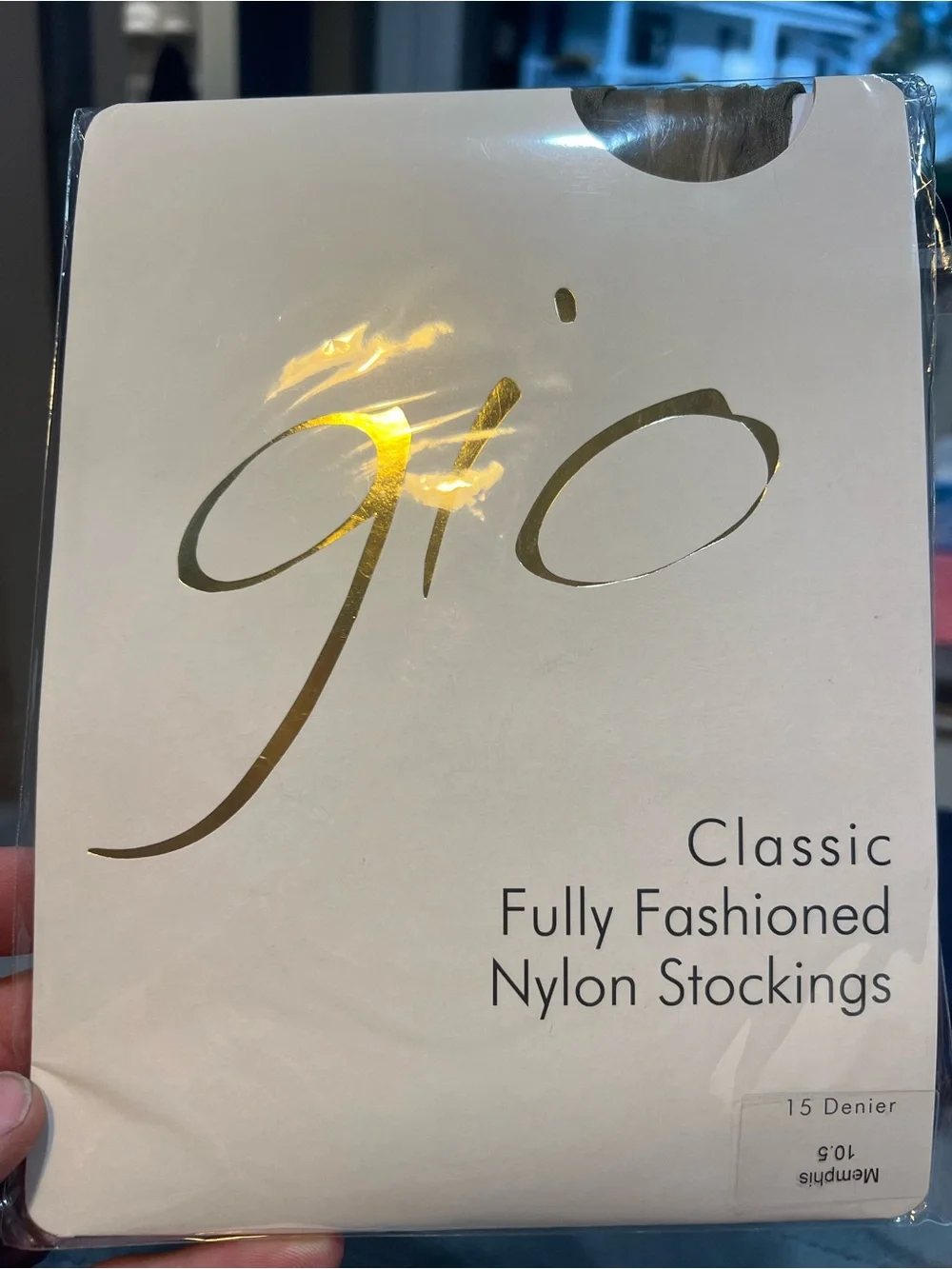 Classic Fully Fashioned Nylon Stockings — Beige